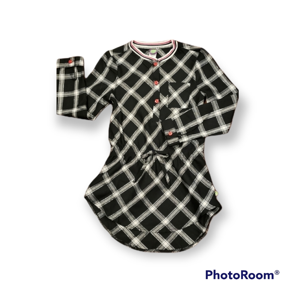 DOLLIE & ME Girl's Flannel Shirt NWOT - Size 10